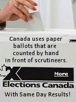 Canada is the second-largest country by land mass in the world. Canada also completes its elections in one day. Canada does not use electronic voting machines. Canada uses paper ballots, voting takes place in one day, and results are released when the polls close. Why are certain politicians so against using paper ballots (you know who they are) and want to push voting by mail allowing ballots to arrive days after the election, or using ballot-harvesting drop boxes? Simple, it's easier for them to cheat.